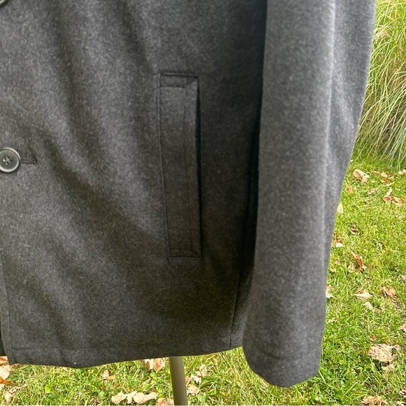 Tommy Hilfiger Classic Wool Single Breasted Coat Mens Medium - Picture 5 of 16